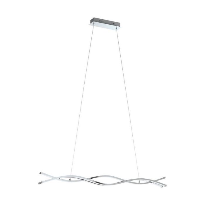 Chromen moderne hanglamp aluminium, Arantxa, 13W, 3000K LED