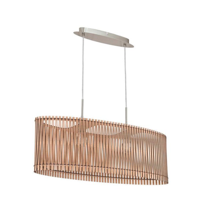 Landelijke hanglamp hout, Berry