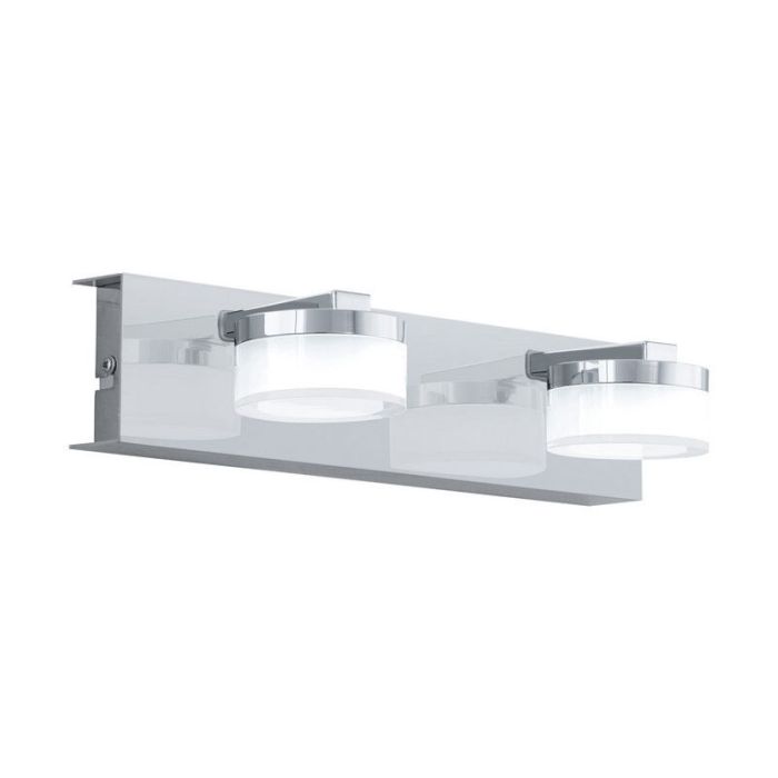 Chromen moderne wandlamp kunststof, Busra, 7W, 3000K LED, IP44