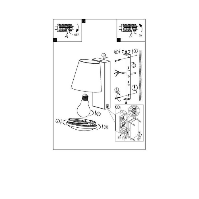 Antraciete moderne buitenlamp metaal, Aiden, IP44