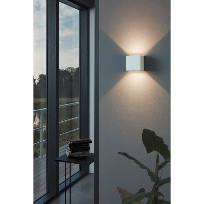 Witte moderne buitenlamp aluminium, Owen, IP54