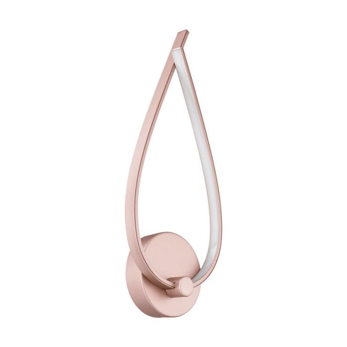 Gouden design wandlamp, Josef, aluminium, 11w 3000K (warm wit) LED