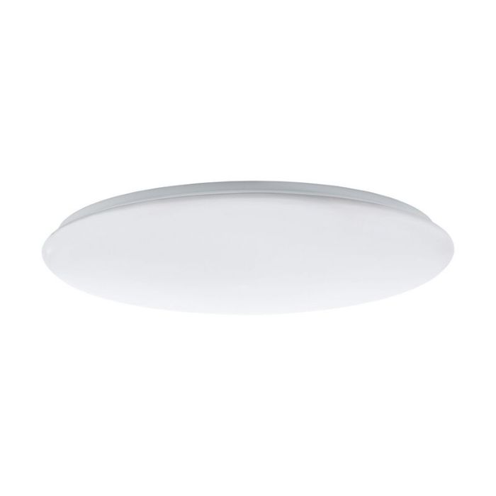 Witte plafonniere Patryk, staal, met verstelbare lichtkleur