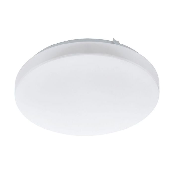 Witte plafonniere Eloise, staal, 11w 3000K (warm wit) LED