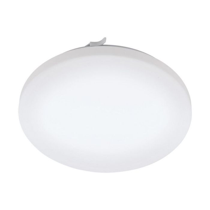 Witte plafondlamp kunststof, Eloise, 14,6W, 3000K LED, IP44