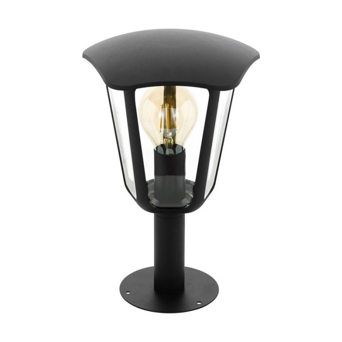 Zwarte buitenlamp Jowi, aluminium, IP44