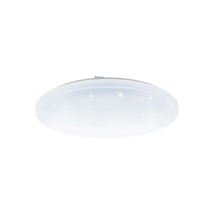 Witte plafonniere Eloise, staal, met verstelbare lichtkleur