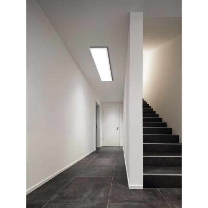 Witte moderne plafonniere, Cathy, aluminium, 33w 4000K (wit) LED