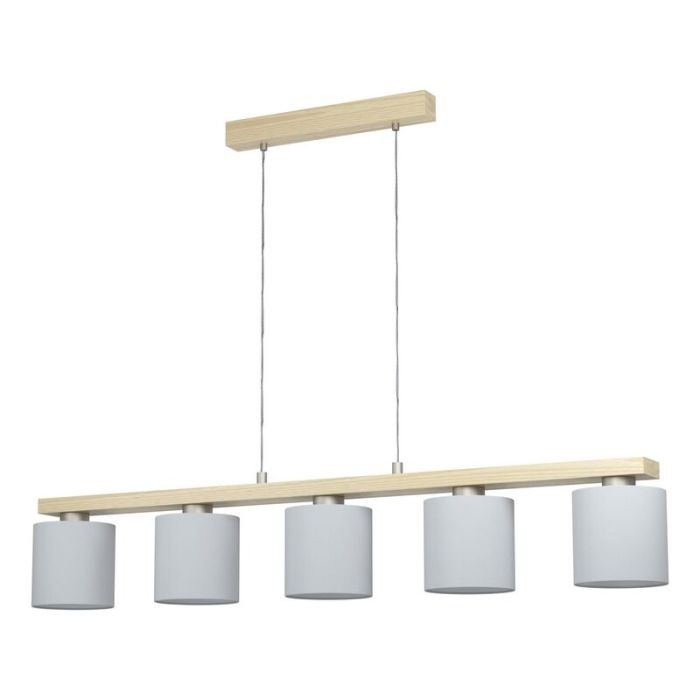 Moderne hanglamp hout, Magali