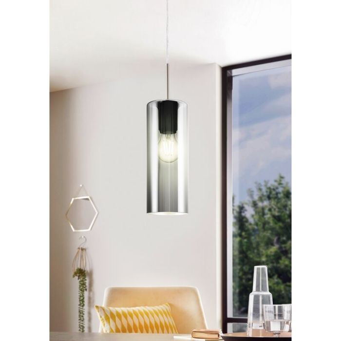 Design hanglamp rookglas, Tino