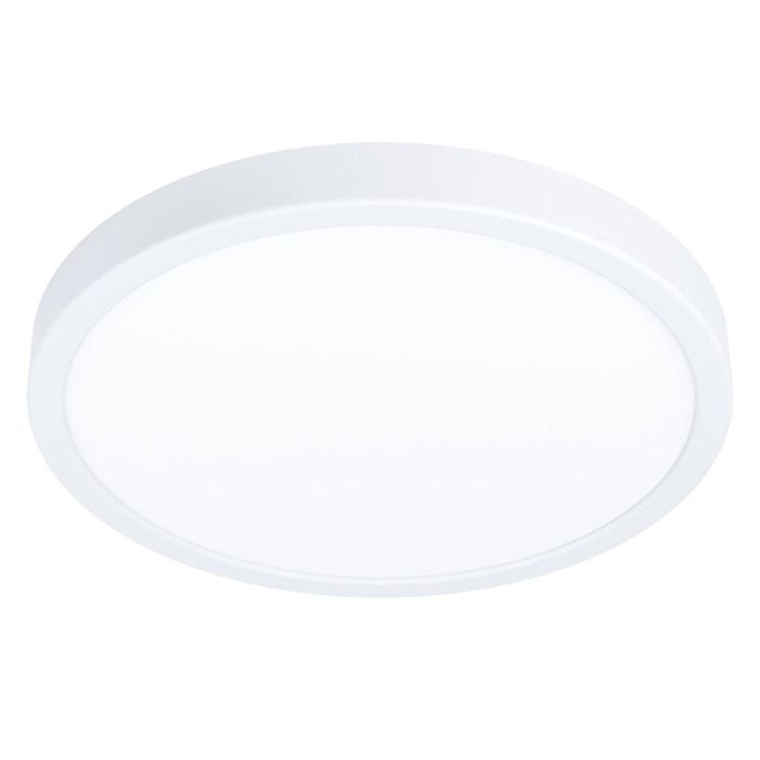 Witte smart plafondlamp kunststof, Geraldo, 19,5W, warm tot koud wit verstelbare LED, IP44