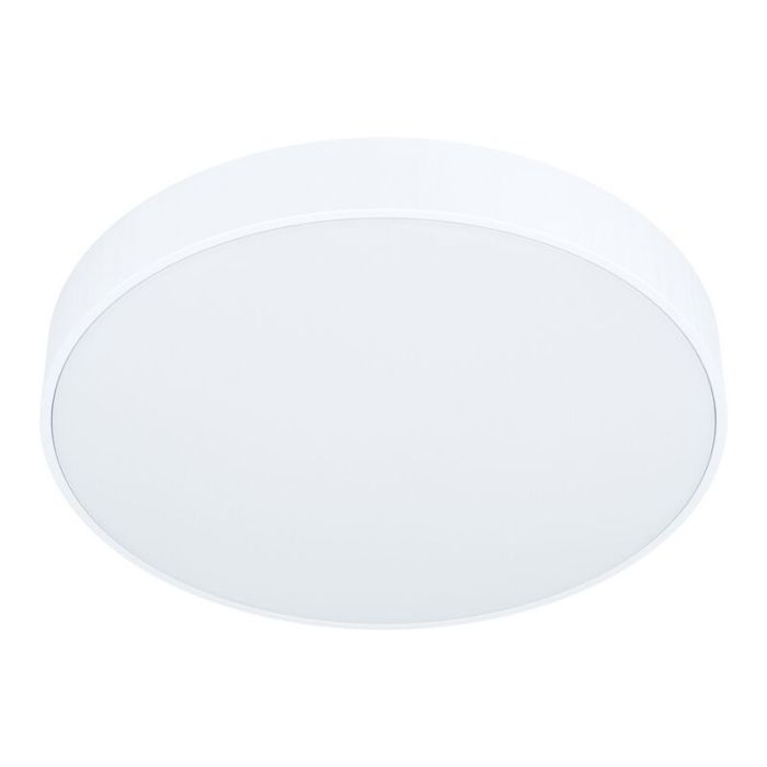 Witte opbouwspot Zippora, staal, met verstelbare lichtkleur