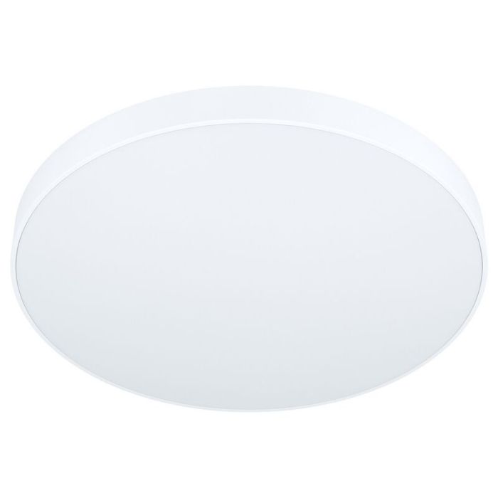 Witte opbouwspot Zippora, staal, met verstelbare lichtkleur