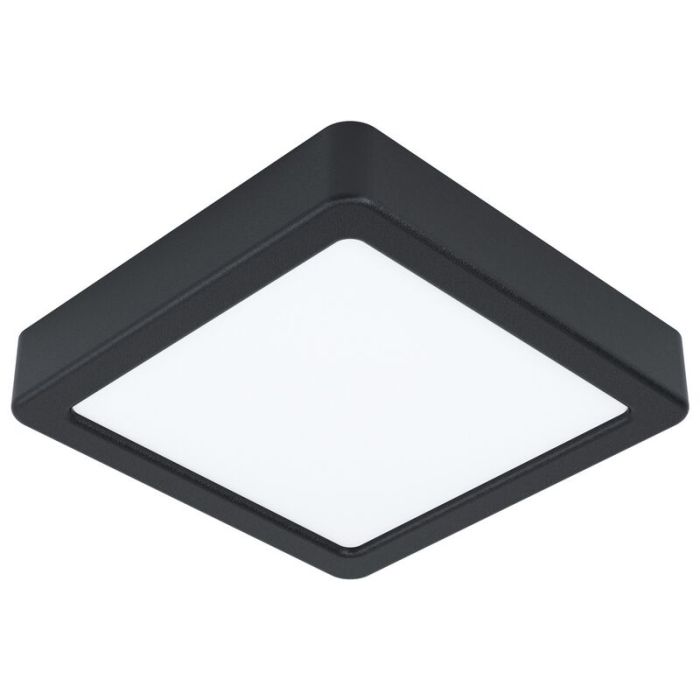 Zwarte plafondlamp Pascale, staal, 10w 4000K (wit) LED