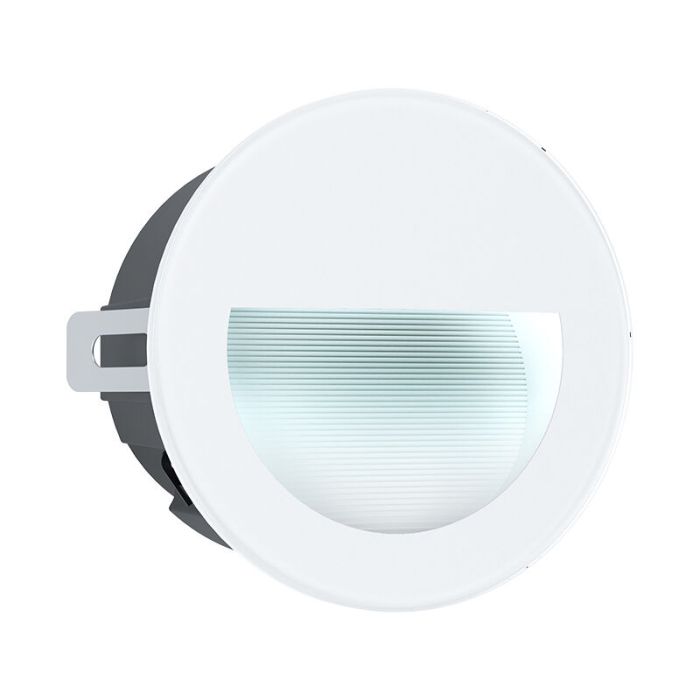 Witte moderne inbouwspot, Luigino, aluminium, 2,5W 4000K (wit) LED