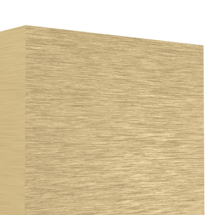 Gele moderne wandlamp aluminium, Odile, 1,5W, 3000K LED