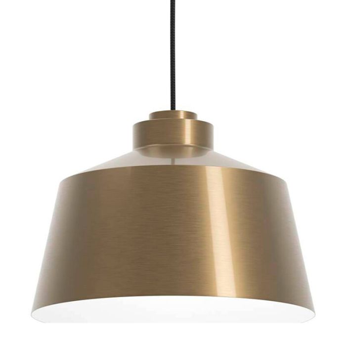 Gouden industriële hanglamp aluminium, Kwinten