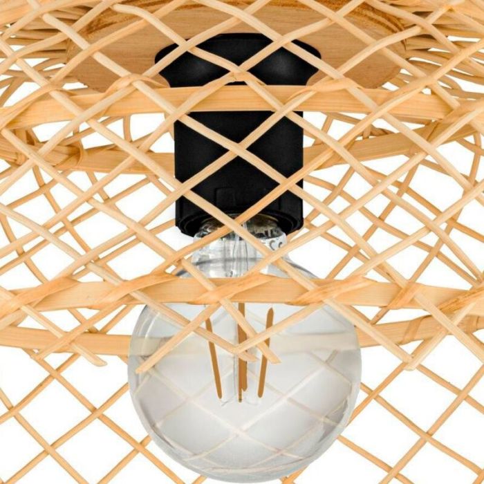 Rotan plafonnière bruin, Alida