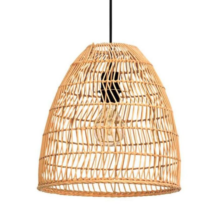 Houten hanglamp bruin, Wilfried