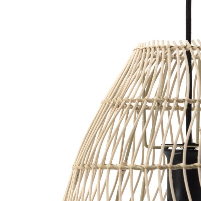 Houten hanglamp bruin, Wilfried
