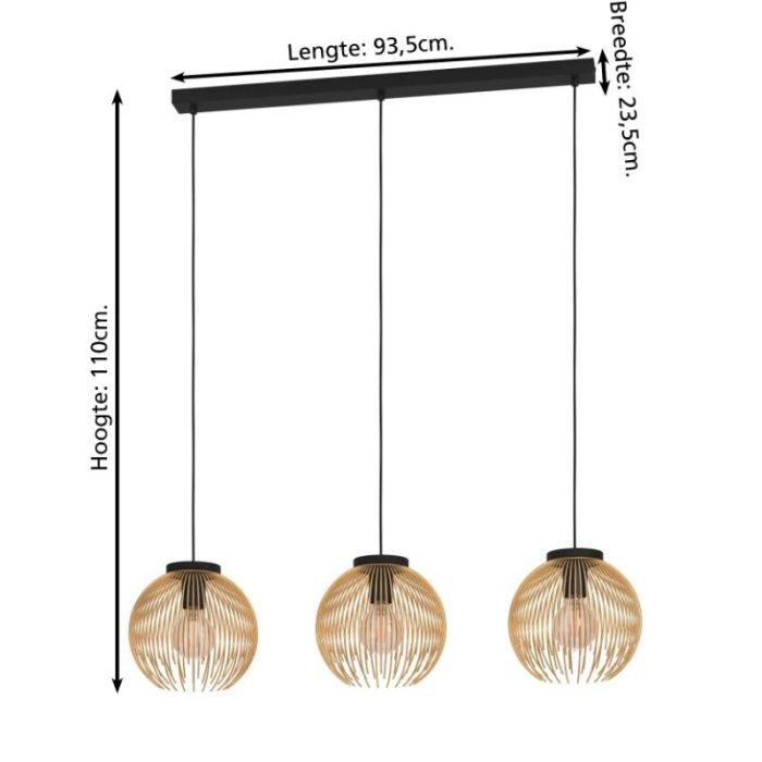 Gouden industriële hanglamp aluminium, Keimpe