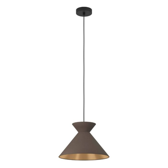 Zwarte industriële hanglamp stof, Jasmine