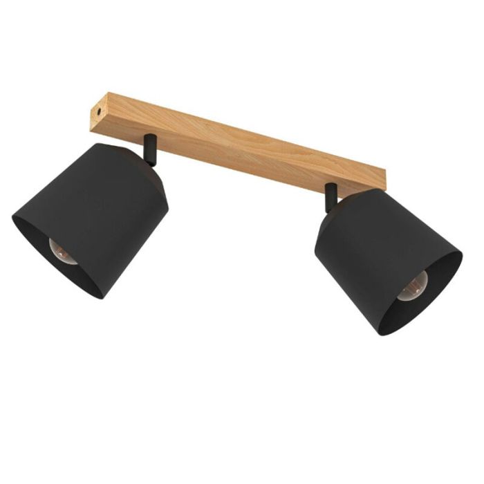 Houten wandspot bruin, Teddy
