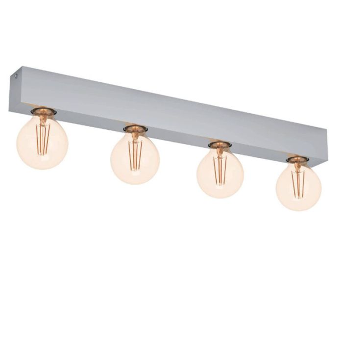 Chromen wandlamp aluminium, Raoul