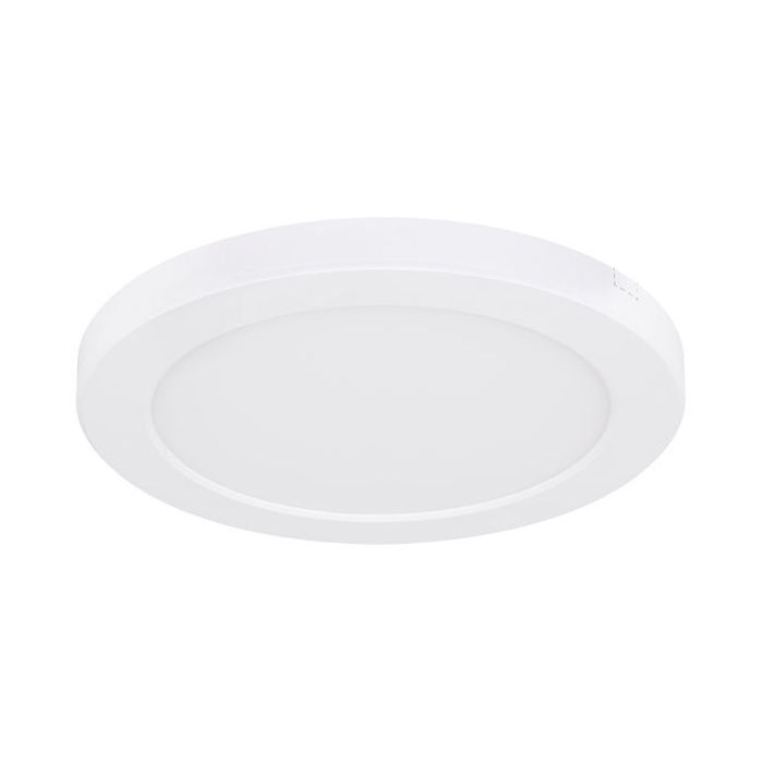 Witte plafonnière Cage, kunststof, 18W, geïntegreerd LED met verstelbare lichtkleur