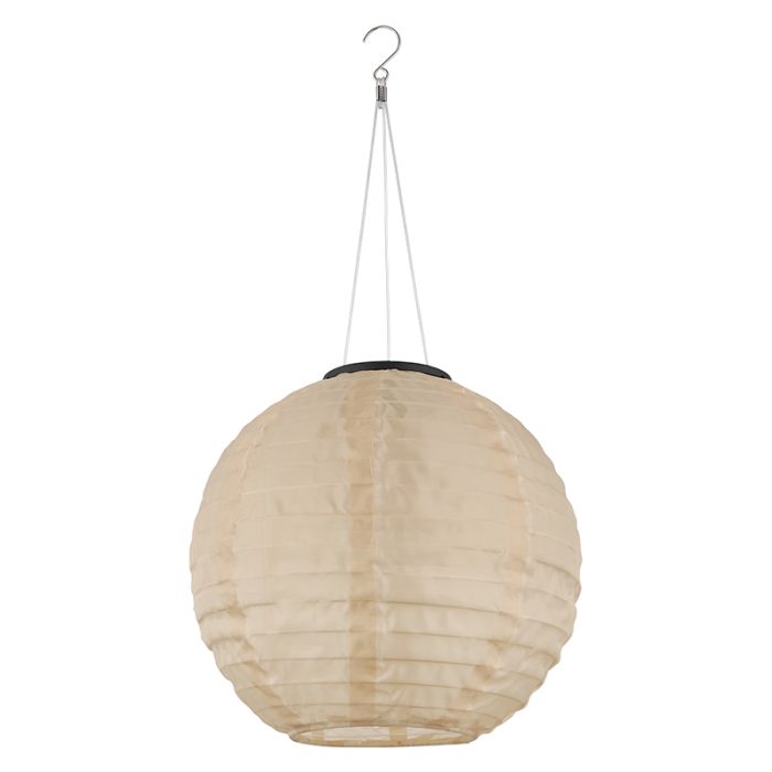 Beige buitenlamp kunststof, Moad, 0,5W, 2700K LED, IP44, met schakelaar