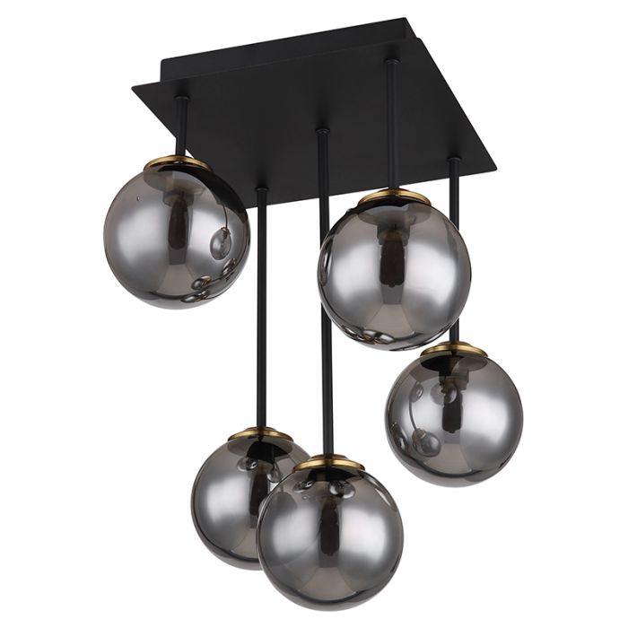 Design plafondlamp rookglas, Ouahiba
