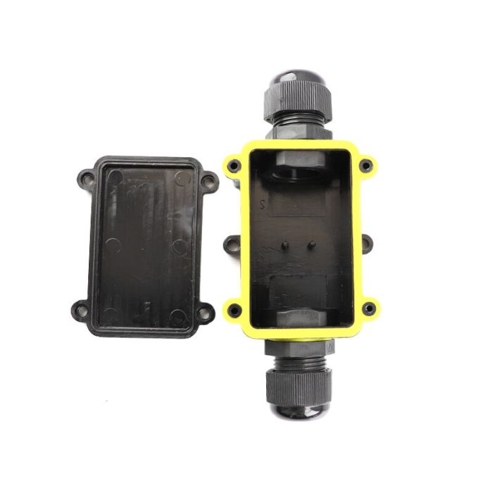 Waterdichte 2-weg kabelkoppeling, met Wago plug binnenin, IP68