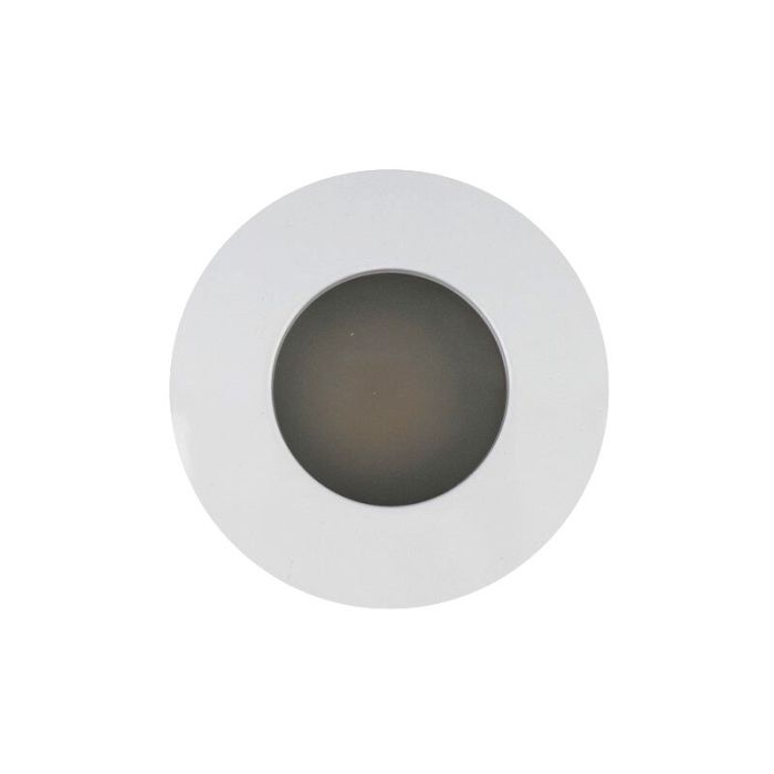 Ronde badkamer inbouwspot Pierre, wit