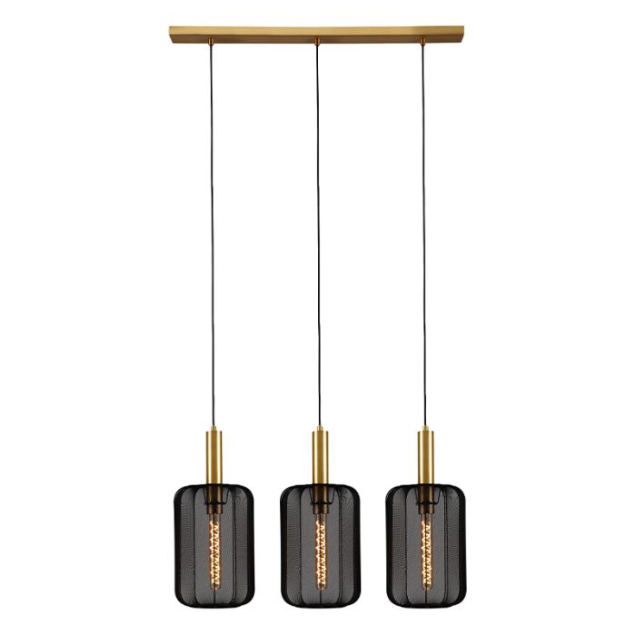 Zwarte hanglamp modern, Corina