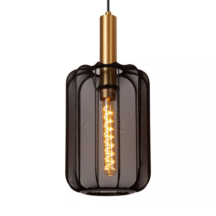 Zwarte hanglamp modern, Corina