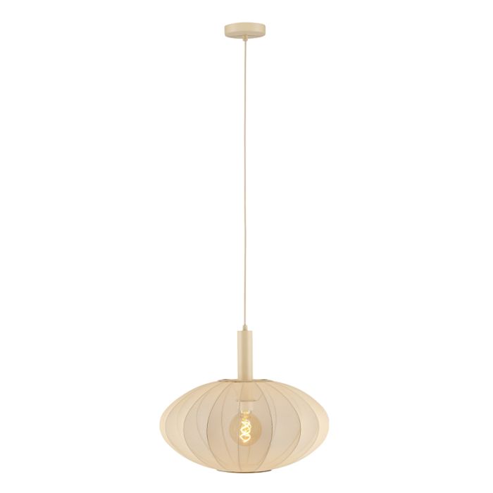 Beige hanglamp modern, Corina