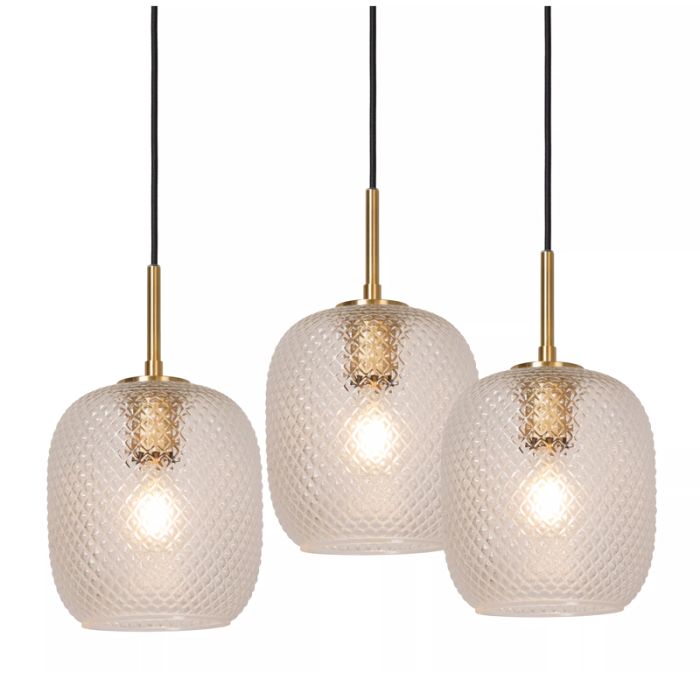 Gouden hanglamp retro, Alicent