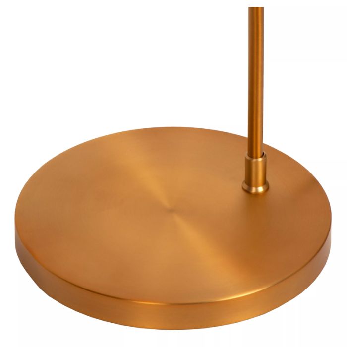 Zwarte vloerlamp modern, Corina, met schakelaar