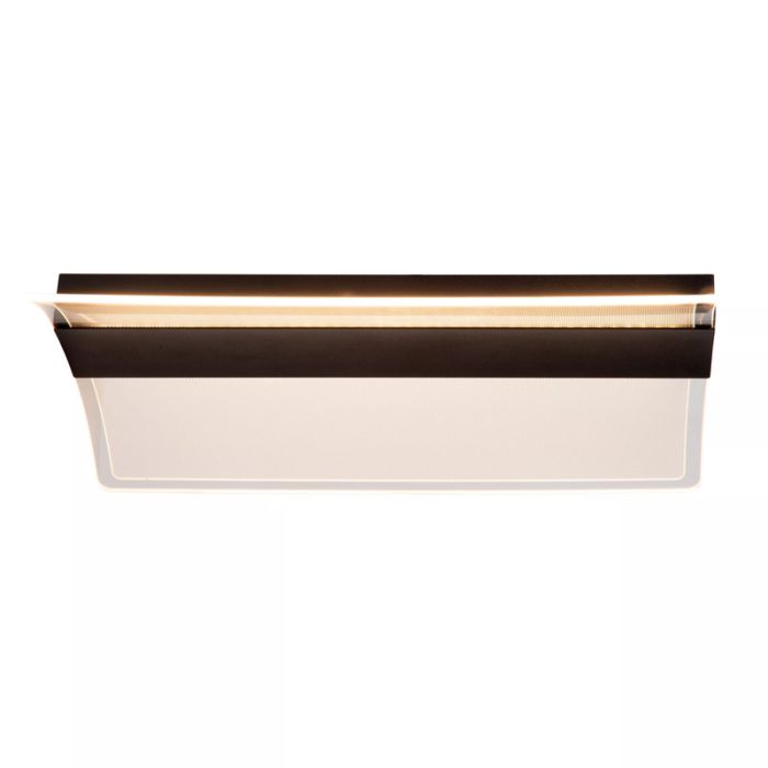Zwarte badkamer wandlamp modern, Aline, 12W, 3000K LED, IP44