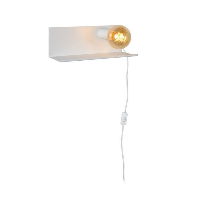 Witte bedlamp Sebo, Rechthoek