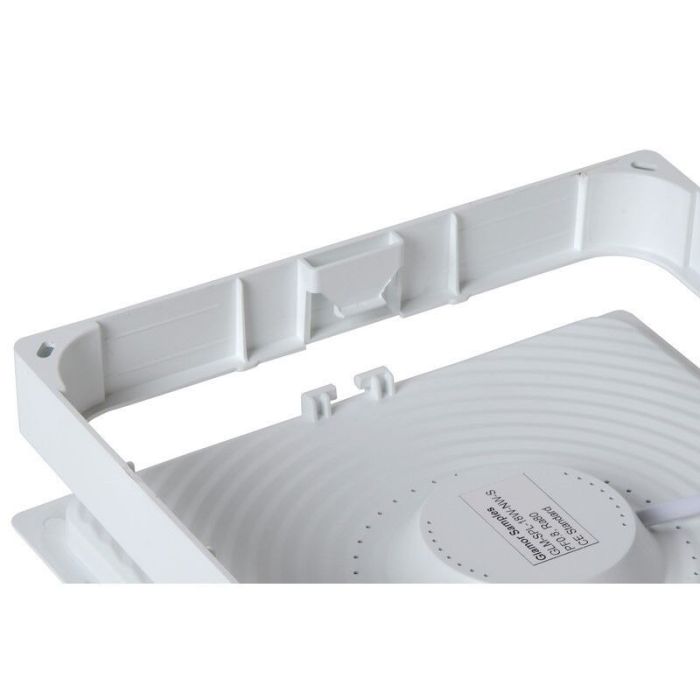 Witte plafonnière modern, Tendo, 18W, 3000K LED