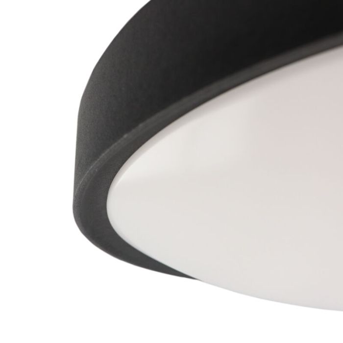 Lex plafondlamp klein, zwart
