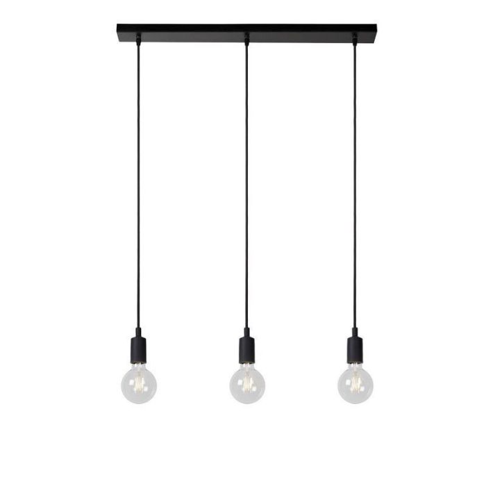 Zwarte hanglamp Fix, Siliconen