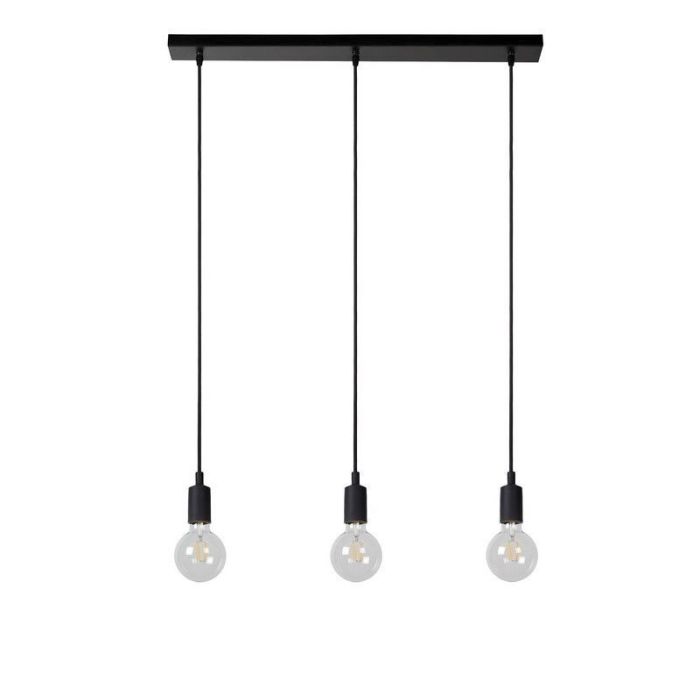 Zwarte hanglamp Fix, Siliconen