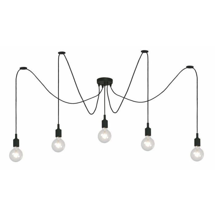 Zwarte hanglamp Fix, Siliconen