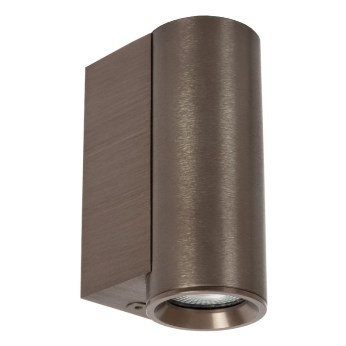 Roestkleurige wandspot modern, Dupla