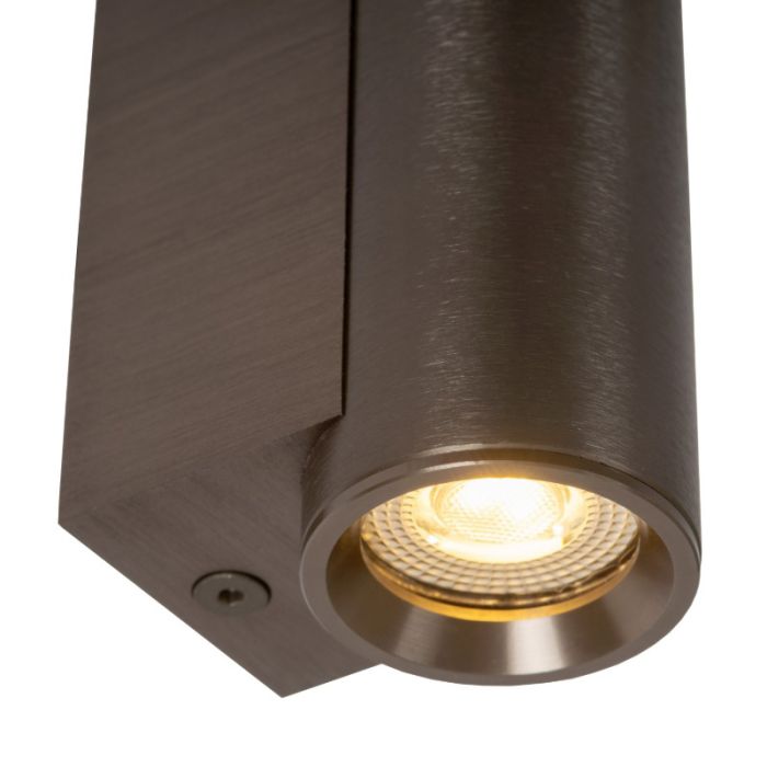 Roestkleurige wandspot modern, Dupla
