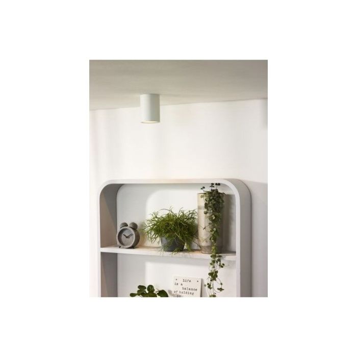 Bentoo opbouwspot cilinder - wit