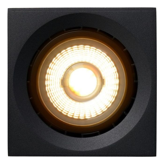 Moderne plafondlamp Fedler, Zwart