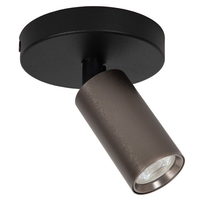 Bruine plafondspot modern, Ritmo